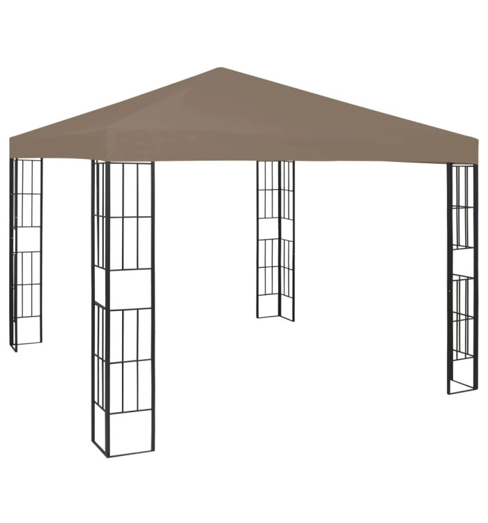 Belvédère 3x3 m Taupe | Mobilier & Déco