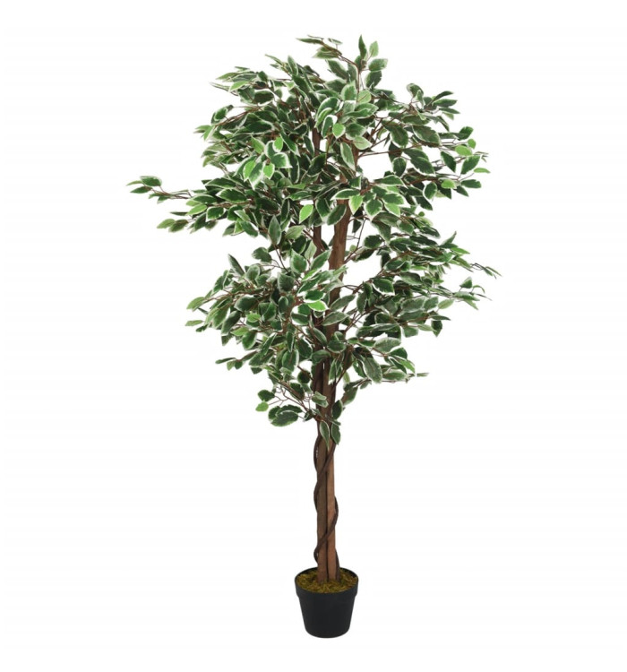 Ficus artificiel 378 feuilles 80 cm vert | Mobilier & Déco
