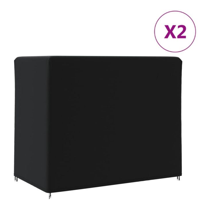 Housses de balançoire de jardin 2 pcs 220x135x170 cm | Mobilier & Déco