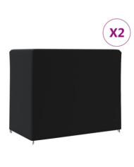 Housses de balançoire de jardin 2 pcs 220x135x170 cm | Mobilier & Déco