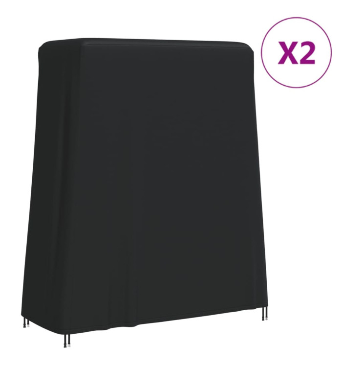 Housses de table de ping-pong 2 pcs 165x70x185 cm 420D | Mobilier & Déco