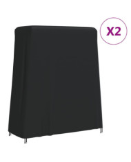 Housses de table de ping-pong 2 pcs 165x70x185 cm 420D | Mobilier & Déco