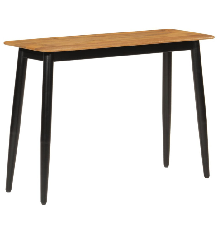 Table console 110x40x76 cm bois de manguier solide et fer | Mobilier & Déco