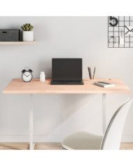 Dessus de bureau 110x55x2,5 cm bois massif de hêtre | Mobilier & Déco