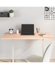 Dessus de bureau 110x60x2,5 cm bois massif de hêtre | Mobilier & Déco