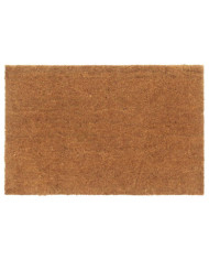 Tapis de porte naturel 65x100 cm fibre de coco touffeté | Mobilier & Déco