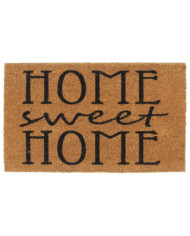Tapis de porte naturel 45x75 cm fibre de coco touffeté | Mobilier & Déco