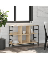Buffet chêne sonoma 102x32x73,5 cm bois d'ingénierie | Mobilier & Déco