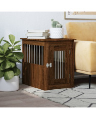 Meuble de cage pour chiens chêne marron 45x62x59 cm | Mobilier & Déco