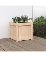 Jardinière 40x40x40 cm bois de pin massif | Mobilier & Déco