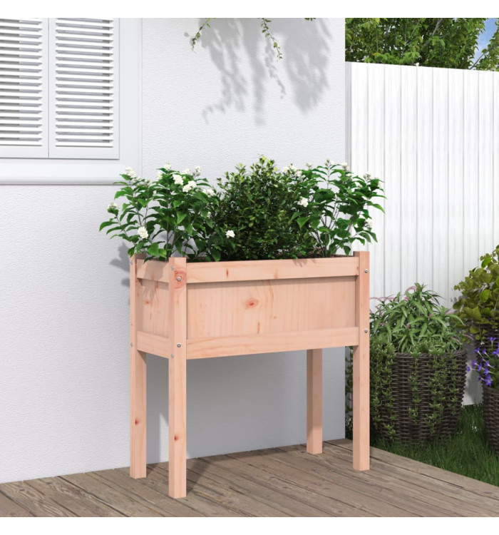 Jardinières avec pieds 70x31x70 cm bois massif douglas | Mobilier & Déco
