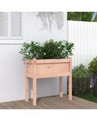Jardinières avec pieds 70x31x70 cm bois massif douglas | Mobilier & Déco