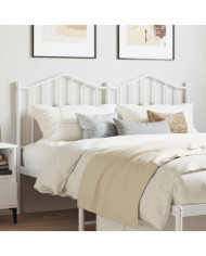 Tête de lit métal blanc 140 cm | Mobilier & Déco