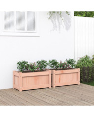 Jardinières 2 pcs bois massif douglas | Mobilier & Déco