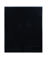 Film de fenêtre statique dépoli noir 60x2000 cm PVC | Mobilier & Déco