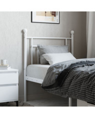 Tête de lit métal blanc 75 cm | Mobilier & Déco