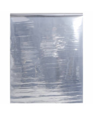 Film solaire à effet réfléchissant statique argenté 45x1000 cm | Mobilier & Déco