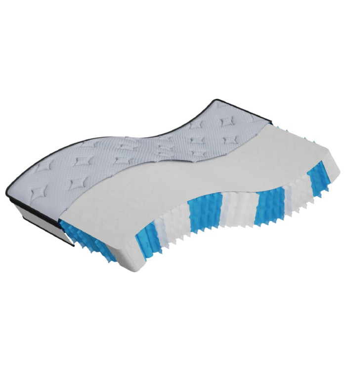 Matelas à ressorts ensachés moyen 100x200 cm | Mobilier & Déco