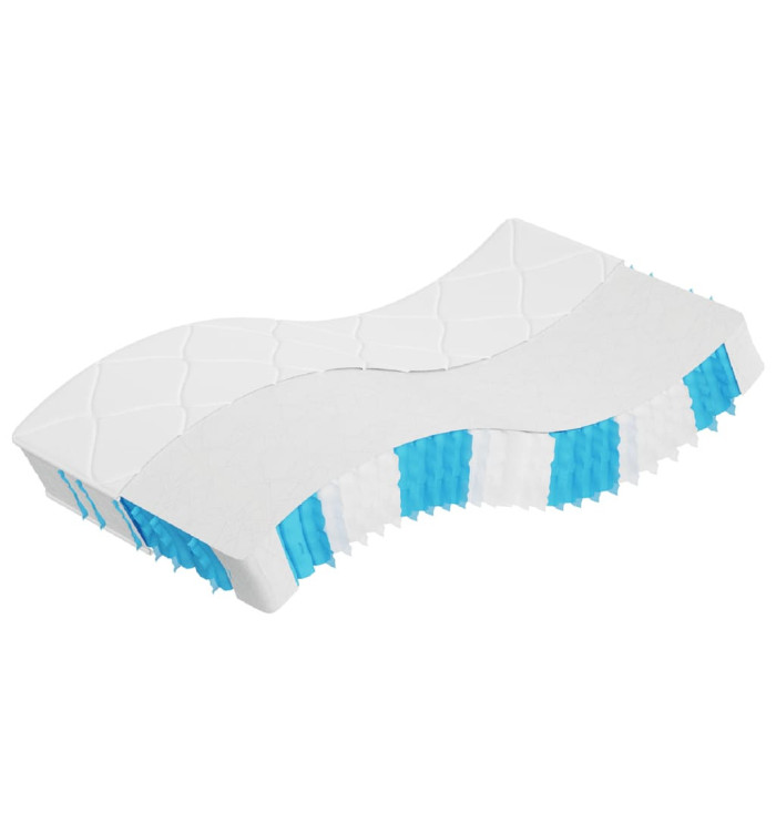 Matelas à ressorts ensachés dureté moyenne 120x200 cm | Mobilier & Déco
