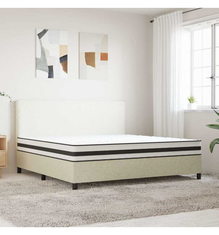 Matelas à ressorts bonnell moyen 200x200 cm | Mobilier & Déco