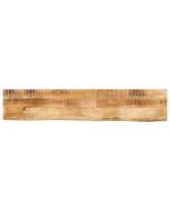 Dessus de table 160x20x3,8cm bord vif bois massif manguier brut | Mobilier & Déco
