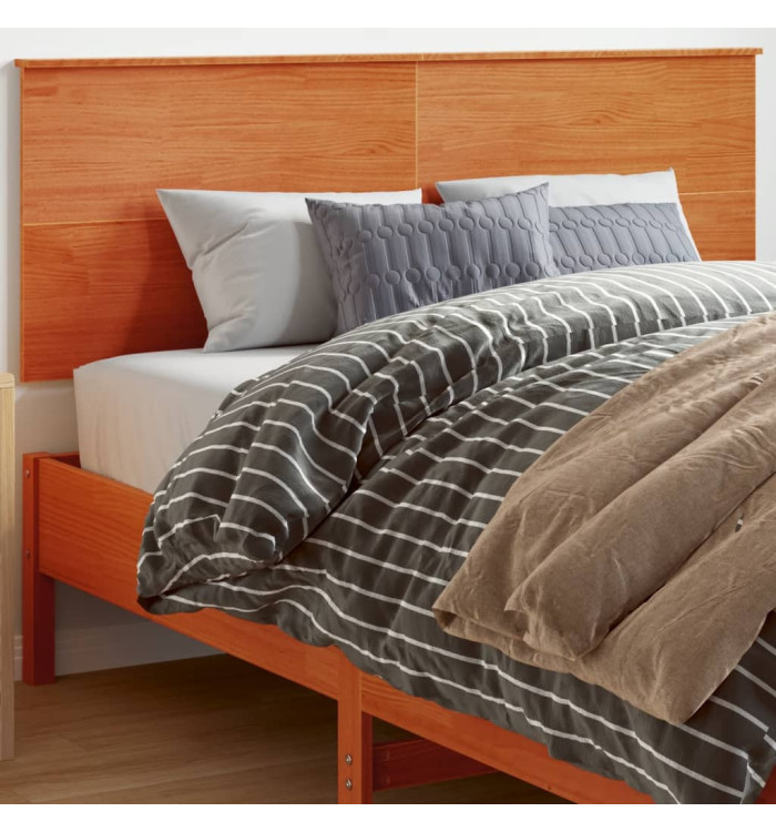 Tête de lit cire marron 160 cm bois massif de pin | Mobilier & Déco