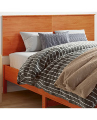 Tête de lit cire marron 160 cm bois massif de pin | Mobilier & Déco