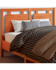 Tête de lit cire marron 135 cm bois massif de pin | Mobilier & Déco
