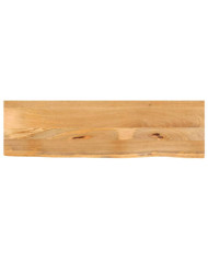 Dessus de table à bord vivant 110x40x2,5cm bois massif manguier | Mobilier & Déco