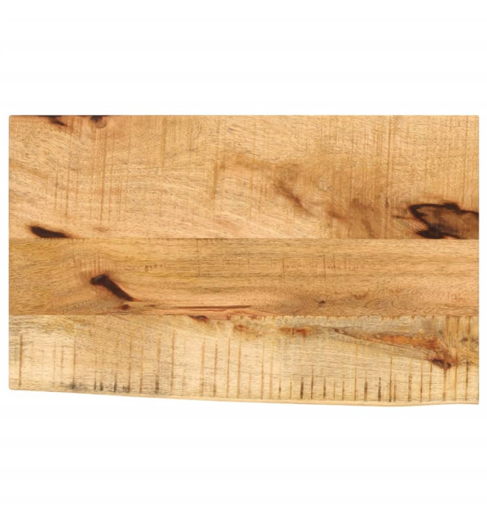 Dessus de table 60x20x2,5 cm bord vif bois massif manguier brut | Mobilier & Déco