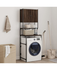 Armoire de machine à laver chêne marron 68x48,5x194 cm | Mobilier & Déco