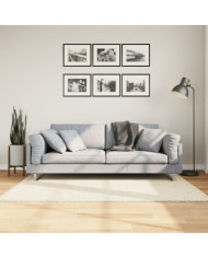 Tapis OVIEDO à poils courts beige 120x170 cm | Mobilier & Déco