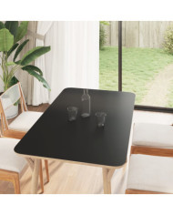Autocollant auto-adhésif pour meuble noir mat 90x500 cm PVC | Mobilier & Déco