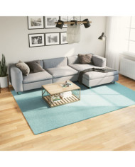 Tapis OVIEDO à poils courts vert 200x280 cm | Mobilier & Déco
