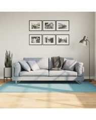 Tapis OVIEDO à poils courts vert 100x200 cm | Mobilier & Déco