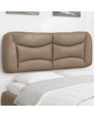 Coussin de tête de lit cappuccino 140 cm similicuir | Mobilier & Déco