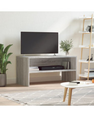 Meuble TV sonoma gris 80x40x40 cm bois d'ingénierie | Mobilier & Déco