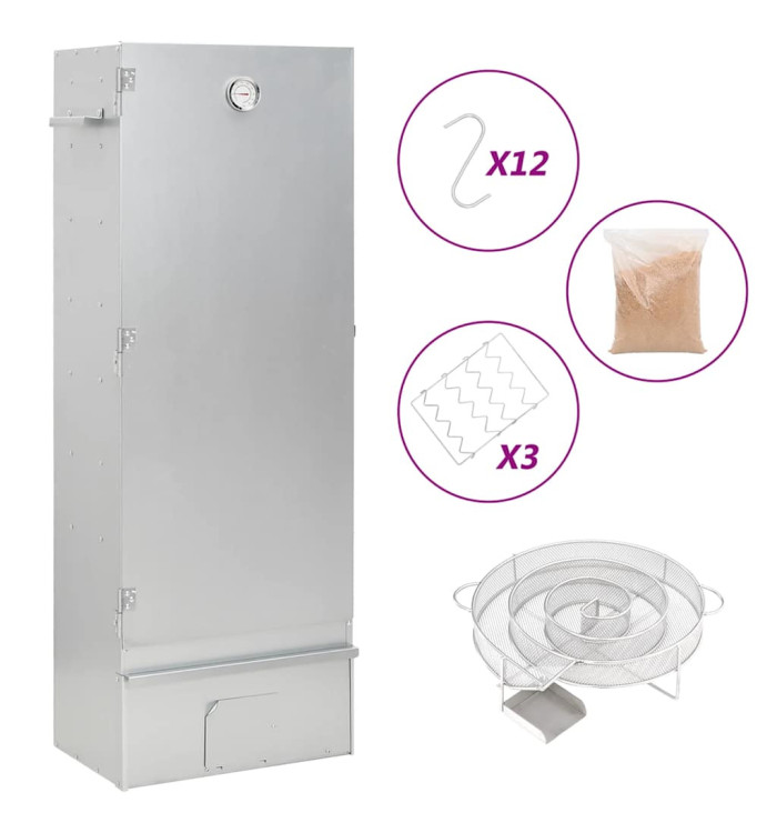 Fumoir à four à BBQ générateur de fumée froide acier galvanisé | Mobilier & Déco