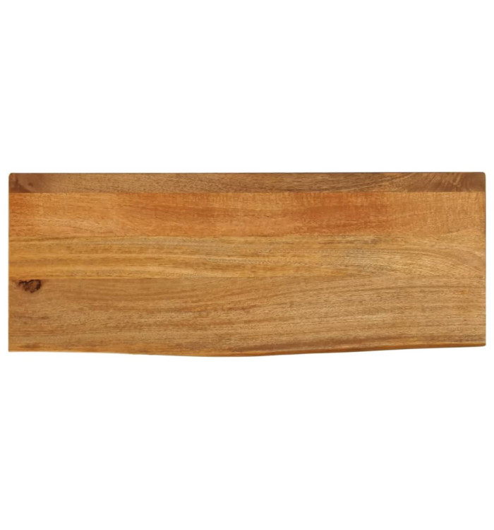 Dessus de table à bord vivant 70x20x3,8 cm bois massif manguier | Mobilier & Déco