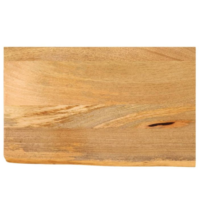 Dessus de table à bord vivant 60x20x3,8 cm bois massif manguier | Mobilier & Déco