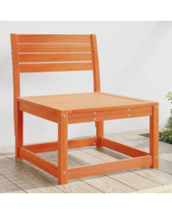 Canapé de jardin cire marron bois de pin massif | Mobilier & Déco