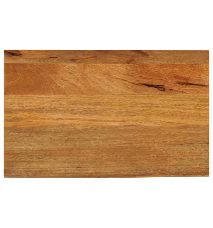 Dessus de table à bord vivant 50x40x2,5 cm bois massif manguier | Mobilier & Déco