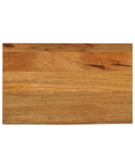 Dessus de table à bord vivant 50x40x2,5 cm bois massif manguier | Mobilier & Déco