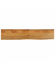 Dessus de table à bord vivant 180x20x2,5cm bois massif manguier | Mobilier & Déco