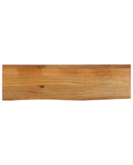 Dessus de table à bord vivant 100x40x2,5cm bois massif manguier | Mobilier & Déco