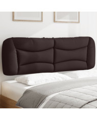 Coussin de tête de lit marron foncé 160 cm tissu | Mobilier & Déco