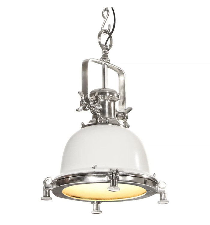 Lampe suspendue 35x35x152 cm aluminium | Mobilier & Déco