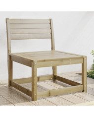 Canapé de jardin bois de pin imprégné | Mobilier & Déco