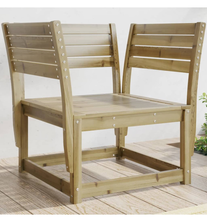 Chaise de jardin bois de pin imprégné | Mobilier & Déco