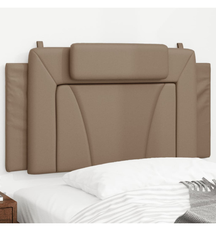 Coussin de tête de lit cappuccino 100 cm similicuir | Mobilier & Déco